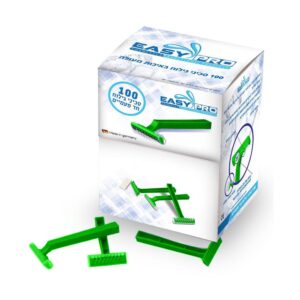 סכיני גילוח 100 יחידות