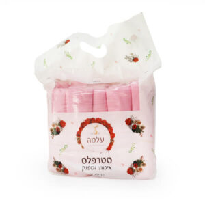 סדין גומי ורוד בייבי - עלמה