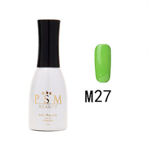 לק גל PSM מותג איכותי מקצועי למעצבות ציפורניים תכולה 12 מלי יבוש מהיר באמצעות נורת לד UV ברישיון משרד הבריאות ובתקן האיחוד האירופאי GMP מיוצר מחומרים ירוקים