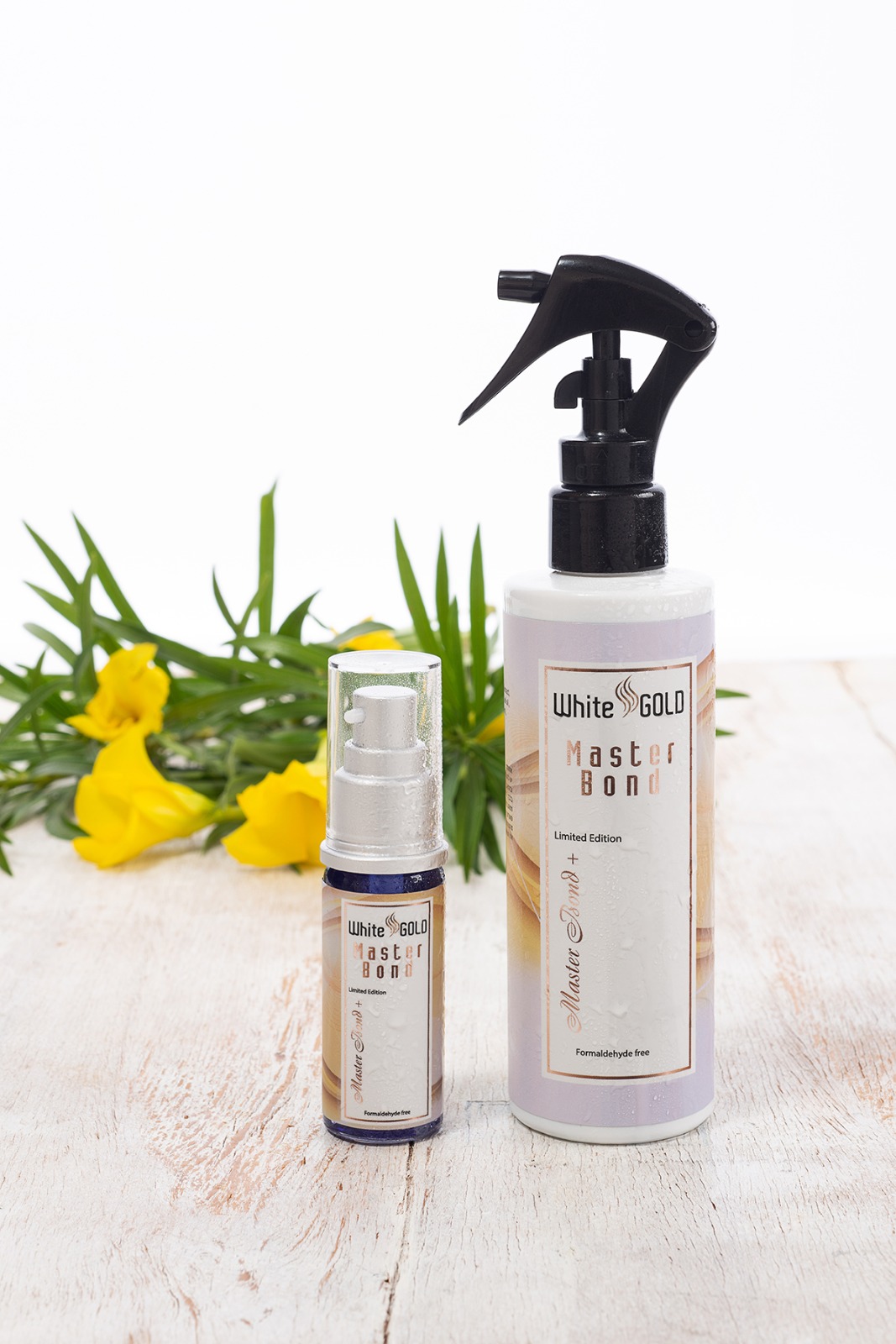 מסיכה לשיער ללא שטיפה מבית WHITE GOLD