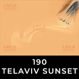 לק גל לילה מילאנו צבע אפרסק זוהר 190