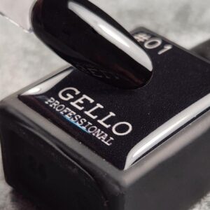לק גל גלו GELLO מספר 01 צבע שחור פחם מגוון הצבעים של גלו נבחר בקפידה על ידי צוות ההדרכה הבינלאומי של חברת לילה מילאנו הגוונים סמיכים, ואטומים במיוחד ומגיעים עם מברשת שקופה ושטוחה במיוחד המאפשרת כניסה נוחה מתחת לקטיקולה ומריחה נוחה וצמודה לחלוטין לתוצאה מושלמת יש למרוח שכבות דקות