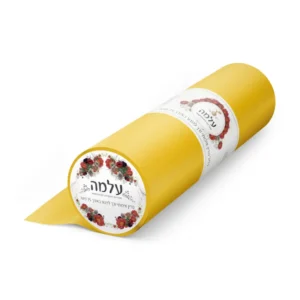 גליל סדין למיטה עלמה גליל מיטת טיפולים מאל בד חד פעמי מעולה לשמירת הגיינה צבע צהוב