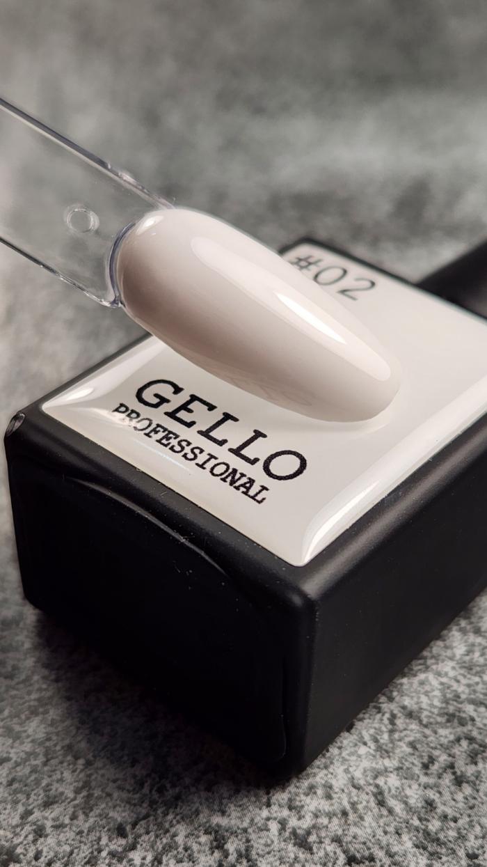 לק גל גלו GELLO מספר 02 צבע לבן טיפקס מגוון הצבעים של גלו נבחר בקפידה על ידי צוות ההדרכה הבינלאומי של חברת לילה מילאנו הגוונים סמיכים, ואטומים במיוחד ומגיעים עם מברשת שקופה ושטוחה במיוחד המאפשרת כניסה נוחה מתחת לקטיקולה ומריחה נוחה וצמודה לחלוטין לתוצאה מושלמת יש למרוח שכבות דקות