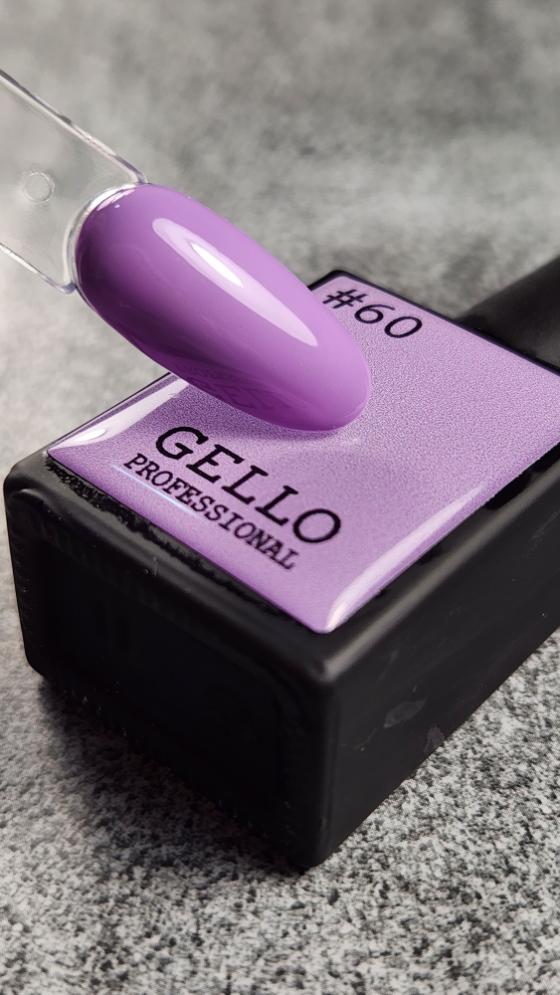 לק גל גלו GELLO מספר 60 צבע סגול מגוון הצבעים של גלו נבחר בקפידה על ידי צוות ההדרכה הבינלאומי של חברת לילה מילאנו הגוונים סמיכים, ואטומים במיוחד ומגיעים עם מברשת שקופה ושטוחה במיוחד המאפשרת כניסה נוחה מתחת לקטיקולה ומריחה נוחה וצמודה לחלוטין לתוצאה מושלמת יש למרוח שכבות דקות