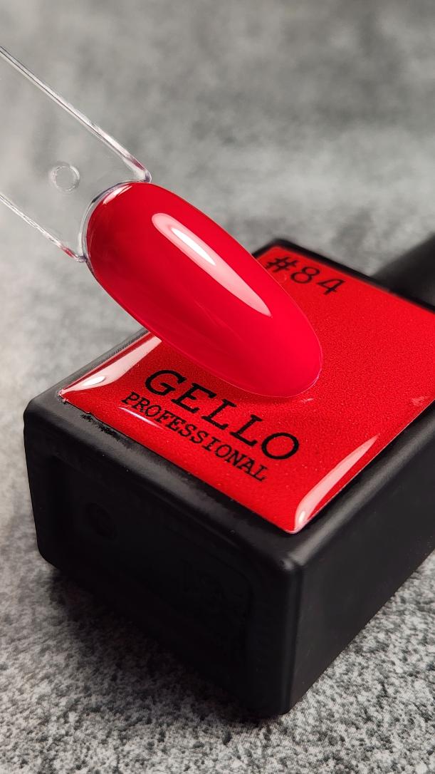 לק גל גלו GELLO מספר 84 צבע אדום דובדבן בהיר מגוון הצבעים של גלו נבחר בקפידה על ידי צוות ההדרכה הבינלאומי של חברת לילה מילאנו הגוונים סמיכים, ואטומים במיוחד ומגיעים עם מברשת שקופה ושטוחה במיוחד המאפשרת כניסה נוחה מתחת לקטיקולה ומריחה נוחה וצמודה לחלוטין לתוצאה מושלמת יש למרוח שכבות דקות