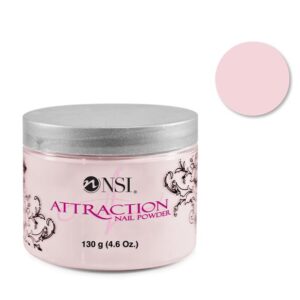 אבקת אקריל NSI BABY PINK אבקת אקריל NSI ATTRACTION BABY PINK היא חובה לכל בונת ציפורניים, ורוד בייבי רך עם כיסוי אטום מלא. טכנולוגיית ציפורניים אקרילית מתקדמת במיוחד מעניקה את התחושה הייחודית שלה תוך הגעה לתוצאות יוצאות דופן , חוזק וגמישות ללא תחרות. בשימוש עם נוזל ציפורניים NSI, תכונות העבודה לעולם אינם משתנות. אינו מצהיב ויציב לחלוטין בצבע.