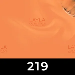 לק גל לילה מילאנו צבע כתום בהיר זוהר 219