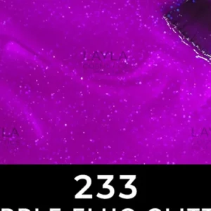 לק גל לילה מילאנו צבע 233  צבע סגול זוהר נצנץ 233