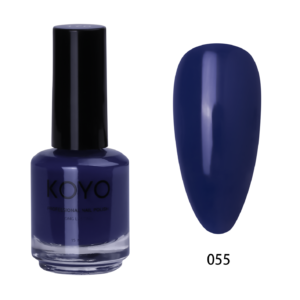 לק רגיל קויו koyo 15 מ"ל תואם למספר לק ג'ל של koyo גוון 055