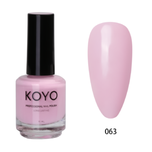 לק רגיל קויו koyo 15 מ"ל תואם למספר לק ג'ל של koyo גוון 063