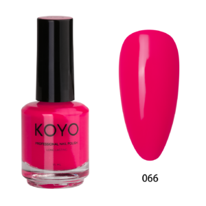 לק רגיל קויו koyo 15 מ"ל תואם למספר לק ג'ל של koyo גוון 066
